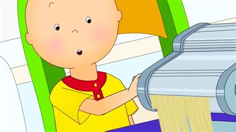 Caillou ve Makarna Caillou Türkçe WildBrain YouTube