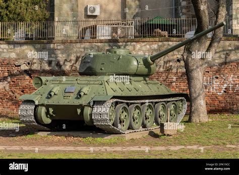 T 34 Tank At Military Museum In Belgrade Serbia Stock Photo Alamy