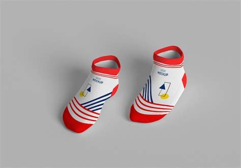 Premium Psd Sock Mockup Design