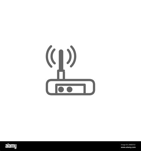 Wireless Router Icon Common Graphics Resources Vector Illustration