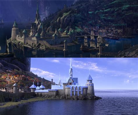 Grand shot of Arendelle : r/Frozen