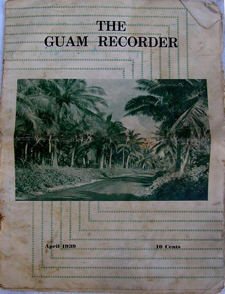 The Museum Of The San Fernando Valley Pre Wwii Guam Reporter Newspaper