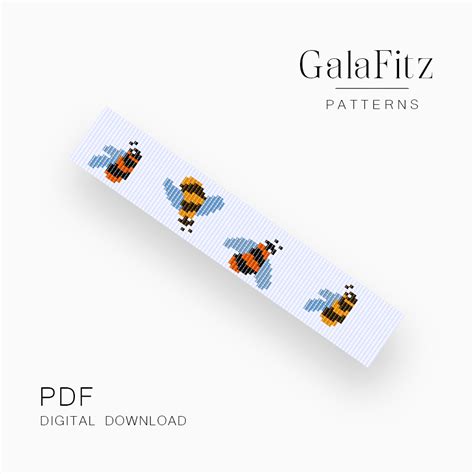 Bees Bead Loom Pattern Pdf Galafitz