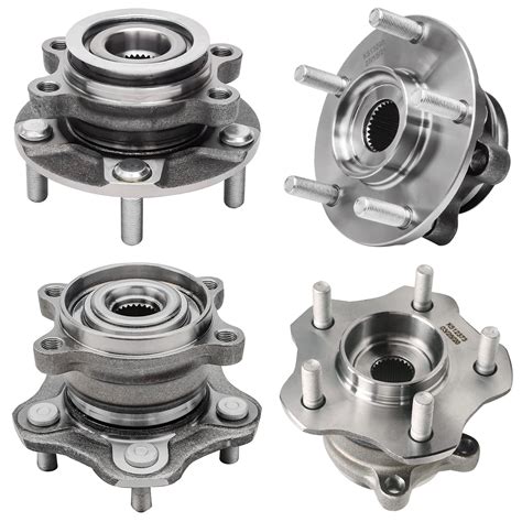 Detroit Axle Wd Front And Rear Wheel Bearing And Hubs Replacement