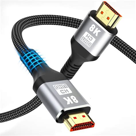 8k Hdmi Cable Rommisie 66fthdmi 2148gbps Ultra High Speed Gold Plated