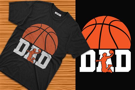 Basketball Dad T Shirt Design Graphic By Qarigor Inc Creative Fabrica