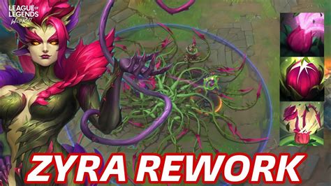 NUEVO CAMPEÓN ZYRA EN WILD RIFT RIOT HACE CAMBIOS EN SUS HABILIDADES Y