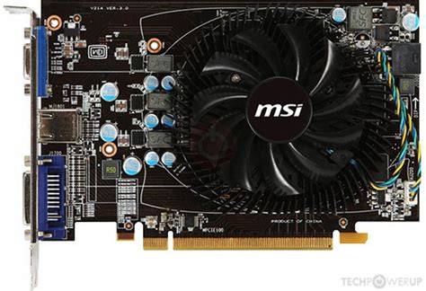 Msi Hd Specs Techpowerup Gpu Database