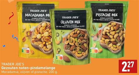 TRADER JOE S Gezouten Noten Pindamelange 200 G Aanbieding Bij ALDI