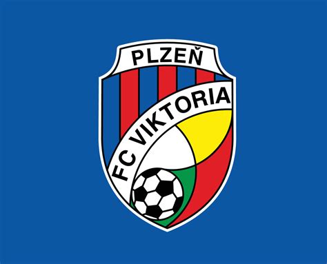 FC Viktoria Plzen Club Logo Symbol Czech Republic League Football