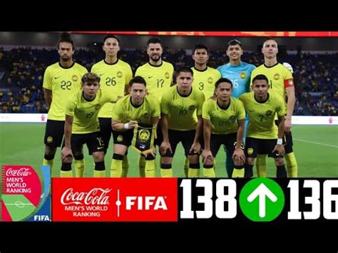 Squad Harimau Malaya Berpotensi Naik Ranking Fifa Ke Tangga Dunia