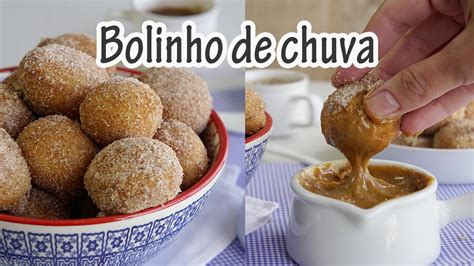 BOLINHO DE CHUVA RECHEADO I Receitas E Temperos YouTube