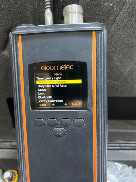 Elcometer F510 20t Elcometer 510 Model T Automatic Adhesion Tester Ebay