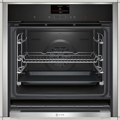 Neff B57CS24H0B Slide & Hide Pyrolytic Single Oven - STAINLESS STEEL - Appliance City