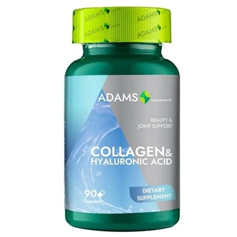 Colagen Si Acid Hialuronic 90 Capsule Adams Visoon Farmacia Tei Online