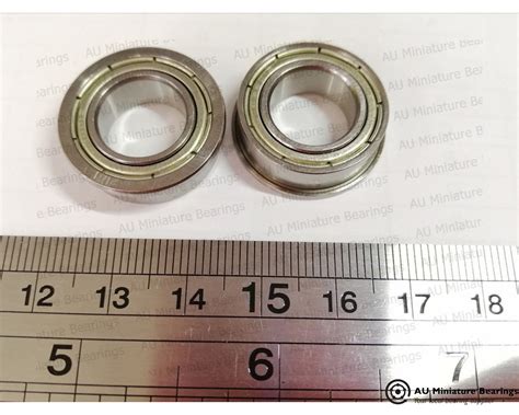 F X X Mm F Zz Flanged Bearing