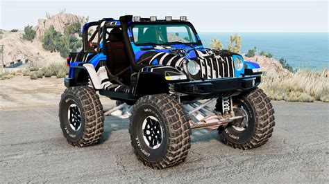 Jeep Wrangler Rubicon Jl Para Beamng Drive