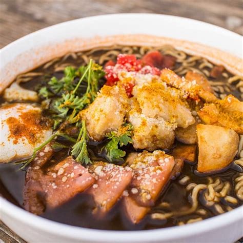 Squid Ink Ramen East Side King Austin Best Ramen In America