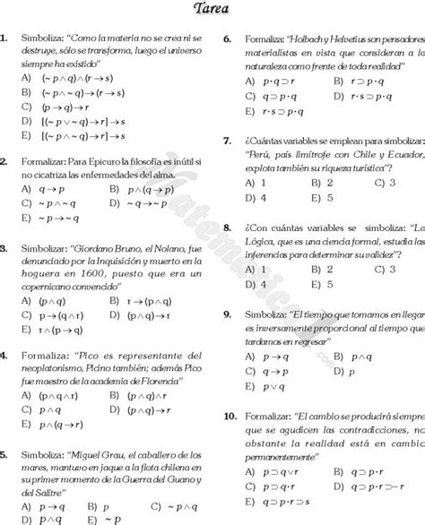 Ejercicios De L Gica Proposicional Resueltos Pdf