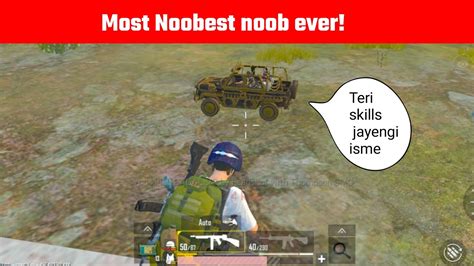 Most Noobest Noob Ever Pubg Lite Gameplay By Gamo Boy YouTube