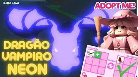 O QUE OFERTAM POR DRAGÃO VAMPIRO NEON no ADOPT ME YouTube