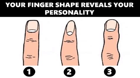 Finger Personality Test Your Finger Shape Reveals Your True