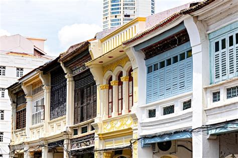 Premium Photo Historical Part Of George Town Traditional Colonial