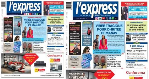 En Couverture Les Grands Titres De Lexpress De Ce Samedi 3 Février 2024