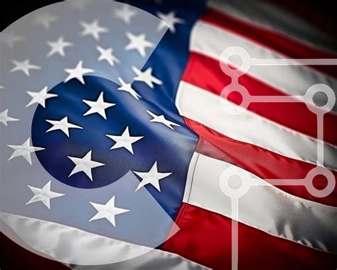 American Flag With Stars Background Stock Photo Creative Fabrica