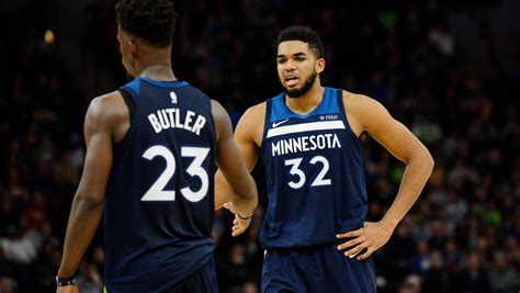 Jimmy Butler Karl Anthony Towns E Pic Hwb Jimmy Butler Karl