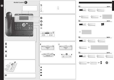 Alcatel Lucent 4039 Digital Phone Mode D Emploi