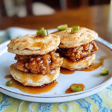 HOT HONEY CHICKEN BISCUITS Zero Waste Eats