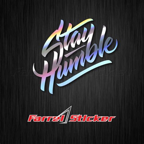 Jual Stiker Stayhumble Sticker Stay Humble Cm Shopee Indonesia