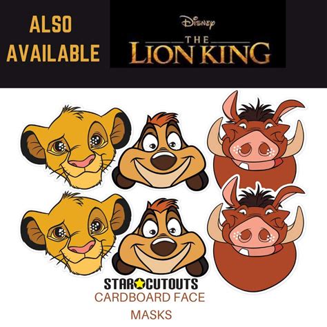 Buy Sc Lion King Group Simba Timon And Pumbaa Lifesize Cardboard