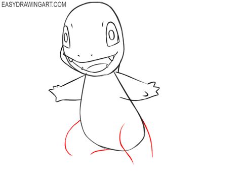 How To Draw Cute Charmander