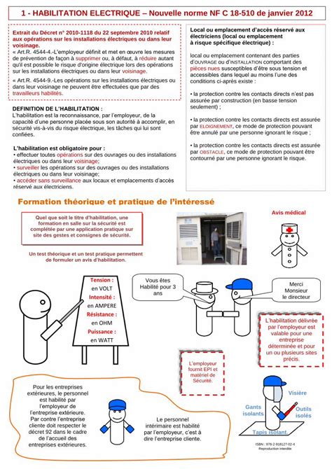 Pdf Habilitation Electrique Nouvelle Norme Nf C Interactif