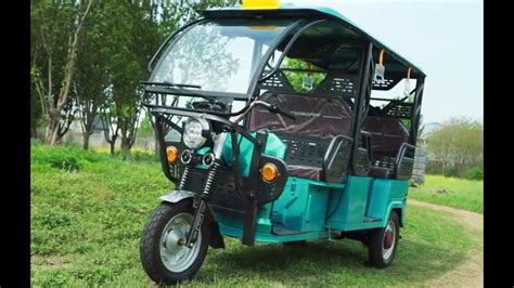 LVBAO Adult Passenger Electric Tricycles Taxi 1500W Long Distance 100KM