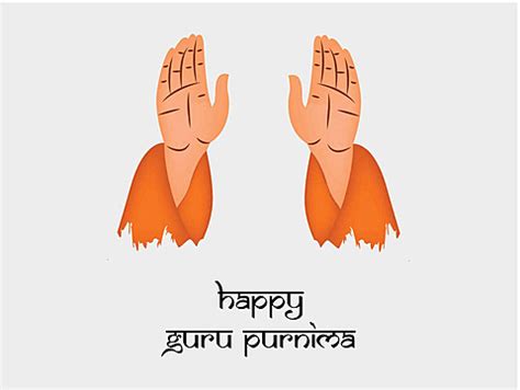 Illustration Of Hindu Festival Guru Purnima Background Text Peace