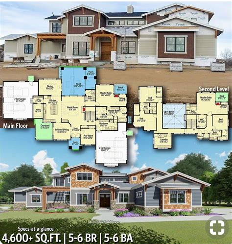 Plan 23874jd Multi Generational Modern Farmhouse Plan With 1 Bed Apartment Artofit