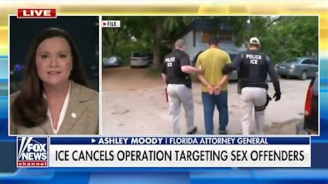 Report Ice Cancels Operation Targeting Sex Offenders