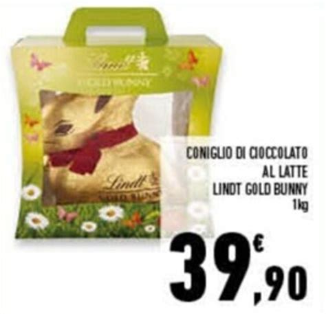 Lindt Gold Bunny Coniglio Di Cioccolato Al Latte 1 Kg Offerta Di Conad