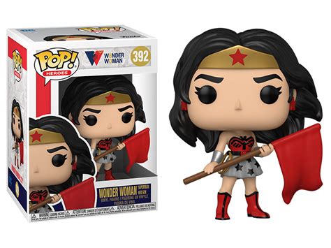 Funko Pop Mulher Maravilha Sol Vermelho Wonder Woman Red Son Wonder