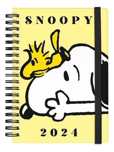 Agenda 2024 Snoopy Mooving Diaria 1 Hoja Por Dia Color De La Portada