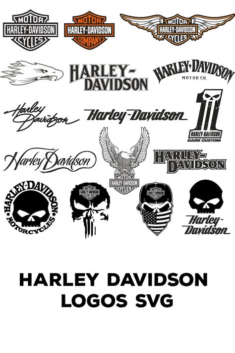 Harley Davidson Logos Svg Harley Davidson Logo Harley Davidson