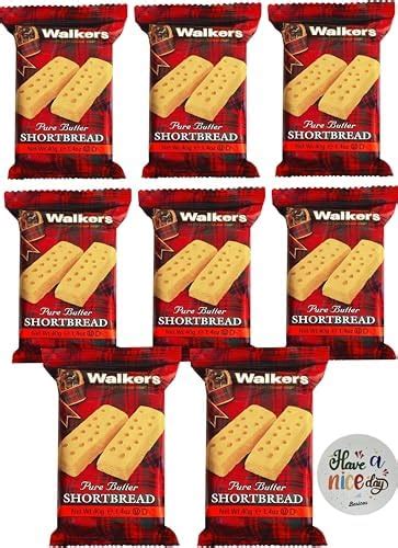 Amazon 8 Pack Walker S Shortbread Cookies Scottish Biscuits