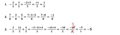 Adiciones y Sustracciones con números racionales MigueMath