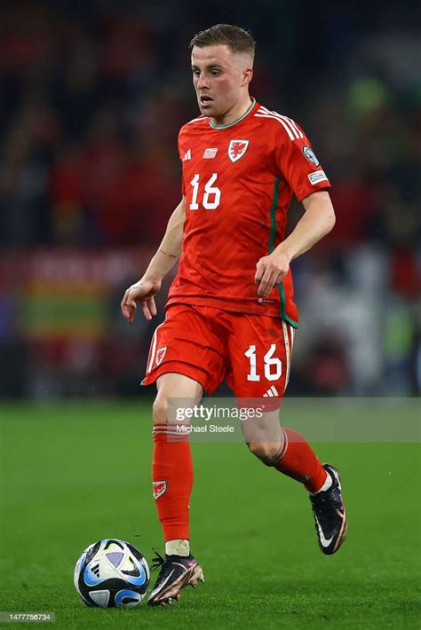 Joe Morrell Of Wales During The Uefa Euro 2024 Qualifying Round Group