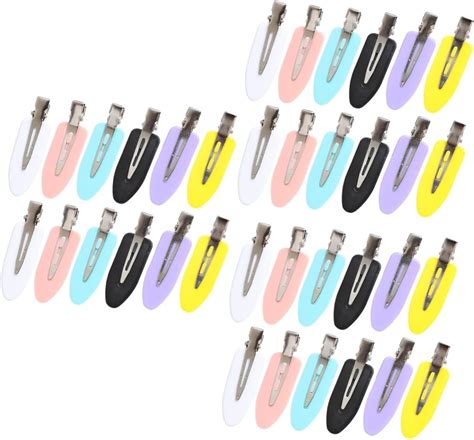 180 Pcs Drop Shape Hair Clip Make Up Hair Clips Resin Hair Clips