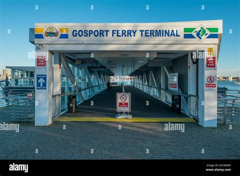 Gosport Ferry Terminal Esplanade Gosport Hampshire England United