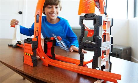 Hot Wheels Track Builder Szalone kraksy zestaw Pojazdy tory i garaże Sklep internetowy al to